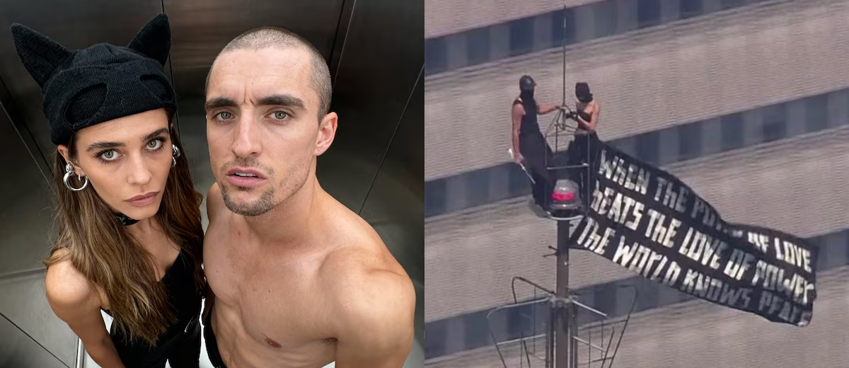 Angela Nikolau e Ivan Beerkus: la pareja detenida tras escalar a lo más alto del Empire State y el documental de Netflix que los llevó a la fama mundial