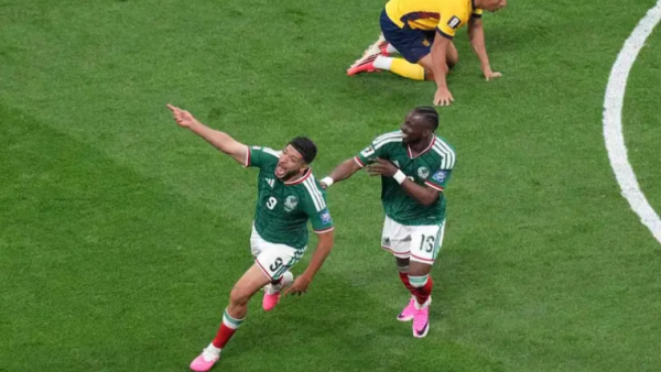 México le ganó a Ecuador y pasó a octavos de final de la Copa del Mundo