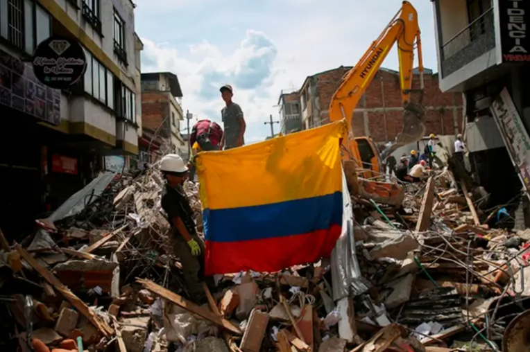 Terremoto en Colombia: aumentaron a 284 los muertos y 379 personas siguen desaparecidas