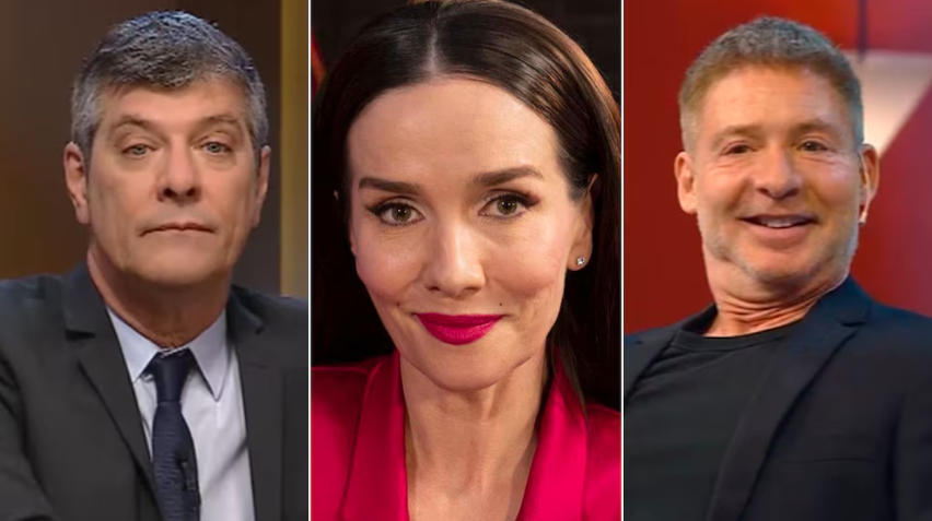 Natalia Oreiro puso a prueba a Adrián Suar y Mario Pergolini para saber: ¿quién es el más narcisista?