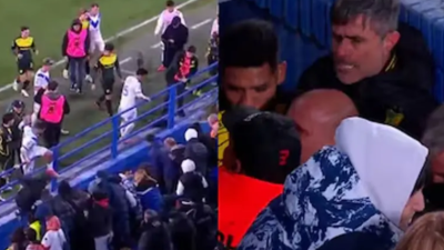 Violencia en el fútbol: los Barros Schelotto y Vaccari terminaron a los golpes en Liniers