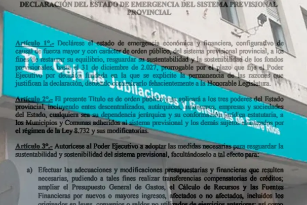Se promulgó la reforma jubilatoria y se declaró la emergencia previsional por dos años