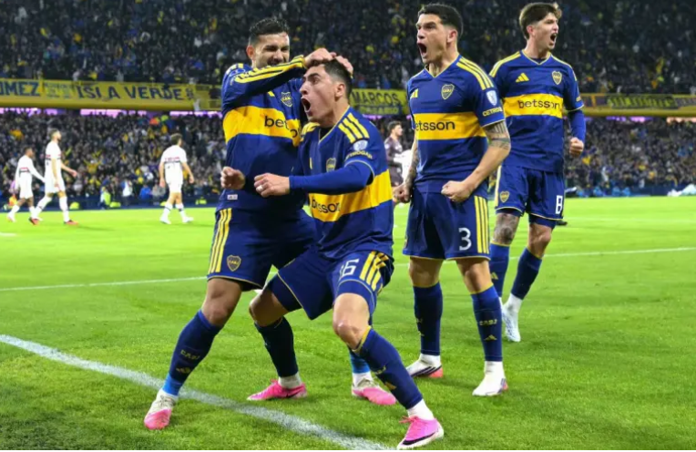 Boca venció a San Pablo en la Bombonera y sacó ventaja en la Copa Sudamericana